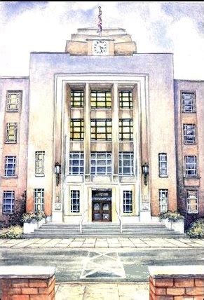 My painting of the QE hospital Birmingham | Birmingham england ...