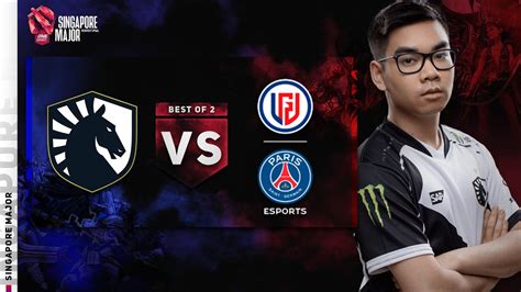 Team Liquid Vs PSG LGD Game 1 BO2 Groupstage One Esports Singapore