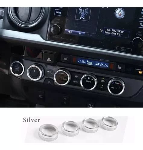 Set De Cubiertas Botones Clima Toyota Tacoma 2016 2021 Envío gratis