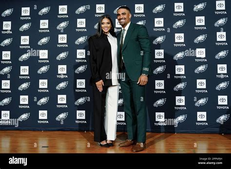 Philadelphia Eagles quarterback Jalen Hurts and Bryonna Rivera Burrows ...