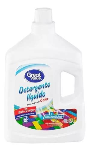 Detergente L Quido Great Value Para Ropa De Color L Meses Sin Inter S