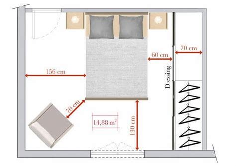 Détails Et Dimension Standard De La Chambre à Coucher Un Site Dédié à