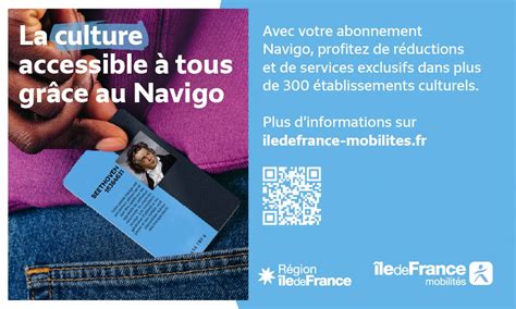 Les Avantages Culture De Votre Passe Navigo Île De France Mobilités