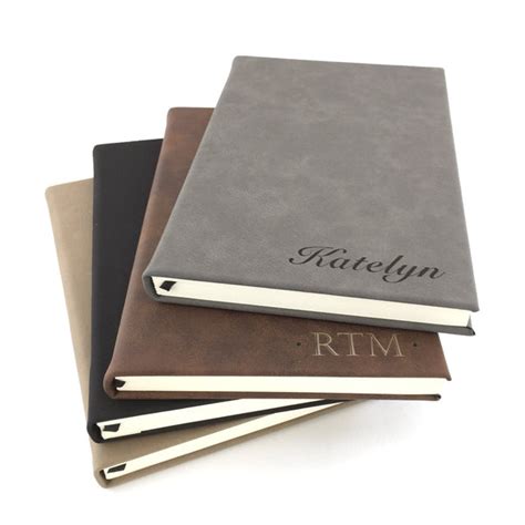 Personalized Journal Diary Engraved Lined Pages The Personal Exchange