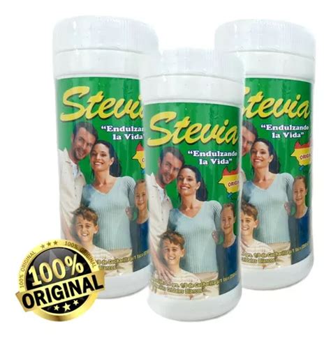 Stevia Cristalizada Original Pack Unidades Gr Cuotas Sin