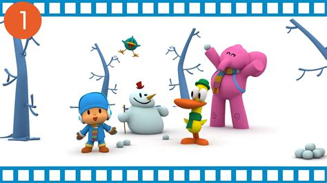 Pocoyo 삼십분 네 개의 에피소드 아이들을위한 만화 Youtube