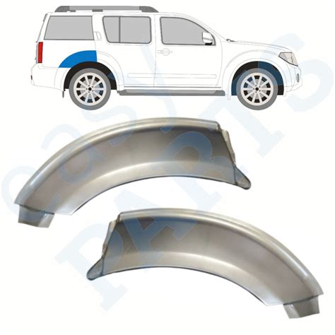 Nissan Pathfinder 2004 2013 Rear Wheel Arch Set