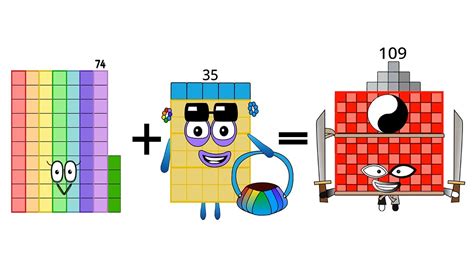 Mathematics Multi Digit Addition Learning Addition With Numberblocks Youtube