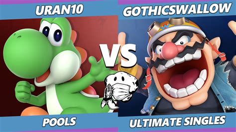 GOML 2020 SSBU Uran10 Yoshi Vs GothicSwallow Palutena Wario