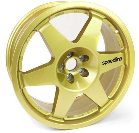 Set Of 4 Speedline 2013c Wheel 8x18 5x100 Et116 Subaru Widebody F