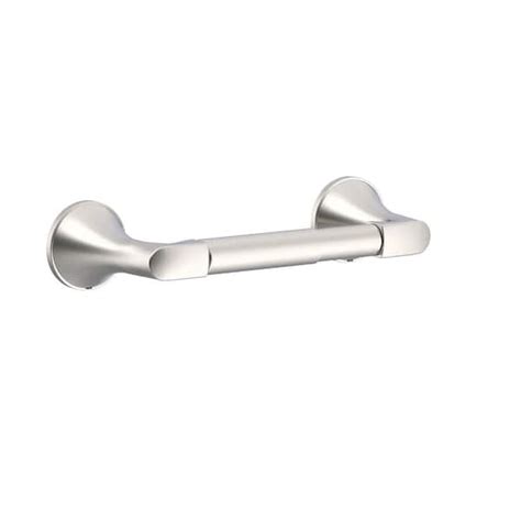 Gerber Windley Wall Mount Double Post Toilet Paper Holder In Brushed Nickel D447560bn The Home