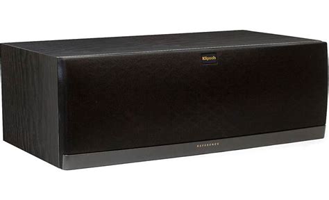 Klipsch Reference Rc Ii Black Ash Center Channel Speaker At