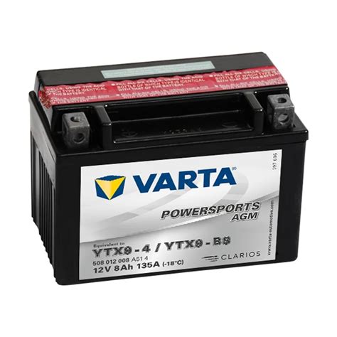 Bateria Varta YTX9 BS AGM 8Ah