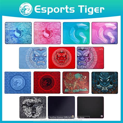 Esports Tiger Gaming Mouse Pad Smooth Flexible For Professional Gamer