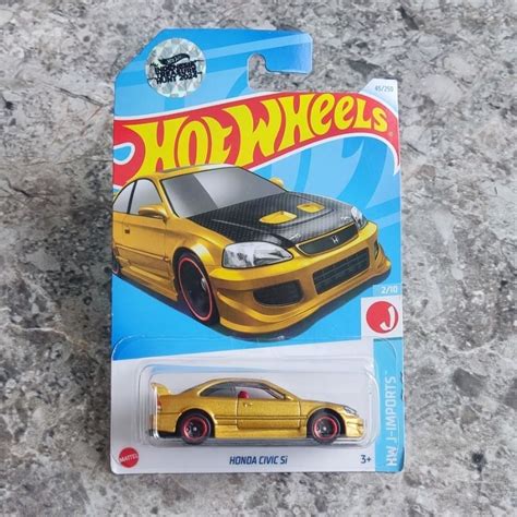 Jual Hot Wheels Ith 2024 Honda Civic Si Gold Include Struck Pembelian