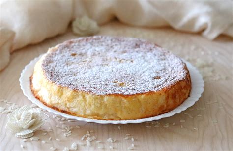 Torta Di Riso Ricetta Dolce Senza Farina La Tavola Di Gio