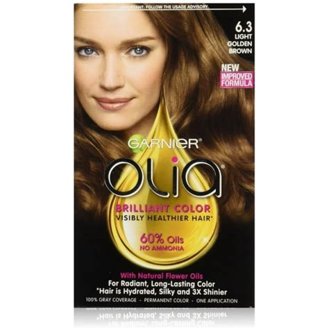 Garnier Oil Powered Permanent Haircolor 6 3 Light Golden Brown 1 Ea