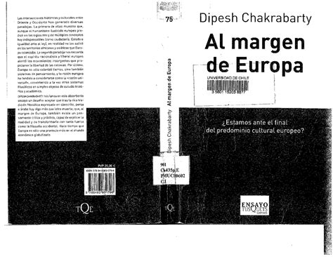 Chakrabarty Al Margen De Europa Historia Studocu