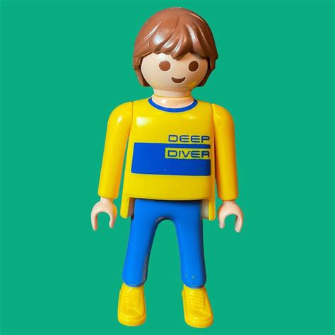 Playmobil Taucher Figur Grundfigur Deep Diver Tiefseetaucher Aus