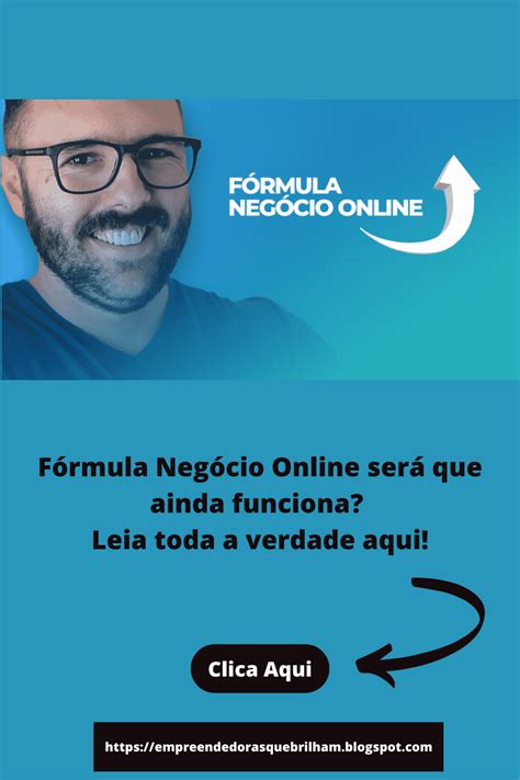 Fórmula Negócio Online será que ainda funciona Leia toda a verdade