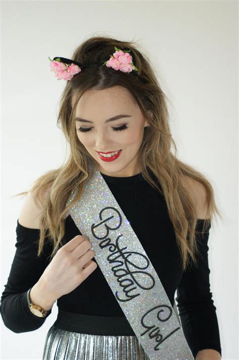 21st Birthday Sash Glitter Sash Personalised Sash Any Etsy Uk