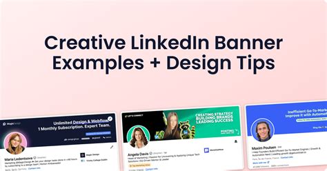 20 LinkedIn Banner Examples and Ideas for 2024