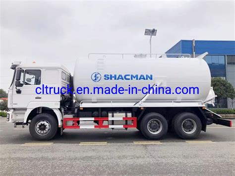 Sewer Transport Fecal Storage Vacuum Tank Vehicle 20 Cbm 22 Cbm 24 Cbm