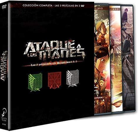 Ataque A Los Titanes Las 3 Peliculas DVD Impact Game