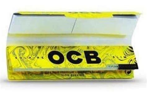 Tubo Y o Papel Para Armar Papeles De Liar Ocb Solaire Slim Envío gratis