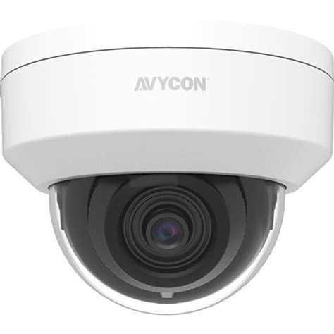 AVYCON AVC NLD51F28 5MP Indoor IR Dome IP Camera 2 8mm Lens White