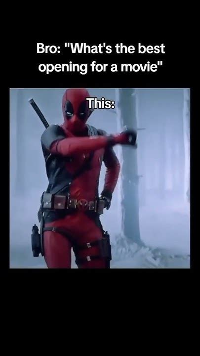 Deadpool Bye Bye Bye Dance Opening Scene 😂 Deadpool Wolverine Marvel Byebyebye Youtube