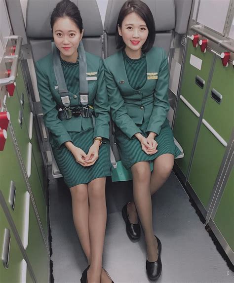 Korean Airlines Flight Attendant Uniforms