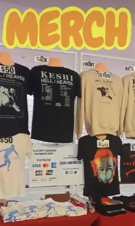 Lf Keshi Heaven Hell Tour Merch Bulletin Board Looking For On Carousell