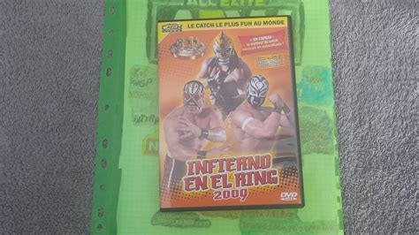 Ma Review Sur Une Pochette De Dvd De Catch Sur Cmll Infierno En El