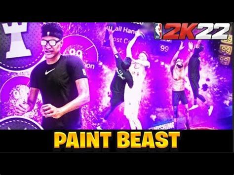 New Best Paint Beast Build In Nba K Current Gen Best Comp Paint