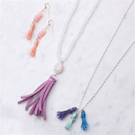 Diy Mini Tassels And Jewellery Projects