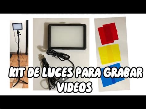 Iluminaci N Para Grabar Videos En Youtube Youtube