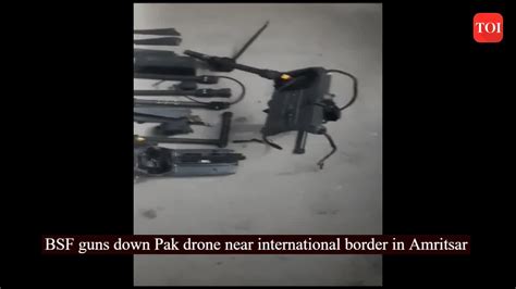 Bsf Bsf Punjab Police Recover Narcotics Dropped By Pak Drone