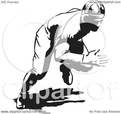 Royalty Free Rf Clipart Illustration Of A Retro Black And White