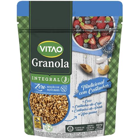 Granola Integral Vitao 250g Le Farma