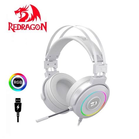 AURICULAR REDRAGON LAMIA 2 H320 WHITE RGB