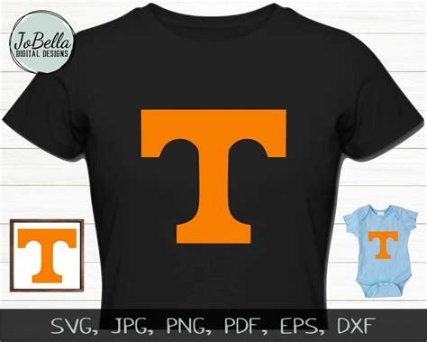 Tennessee T Svg Cut File And Printable So Fontsy