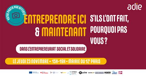 Entreprendre Ici Et Maintenant Dans L Entrepreneuriat Social Et