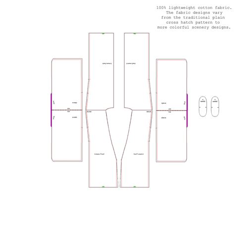 How To Make A Kimono Pattern