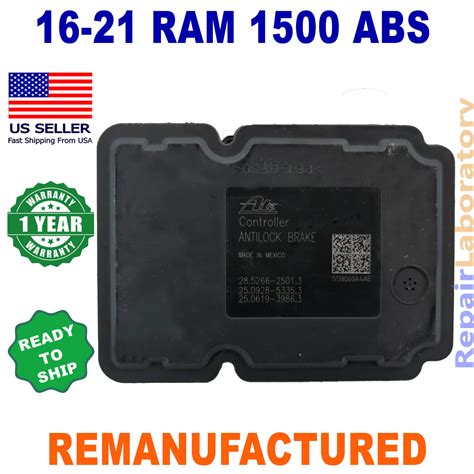 REBUILT 68295368AC 2016 2021 Dodge RAM 1500 ABS Anti Lock Brake Pump