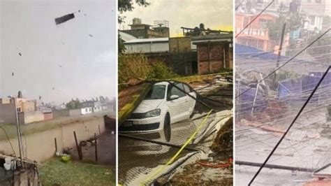 Fuerte Tornado Arrasa En Toluca Y Deja Dos Muertos Videos