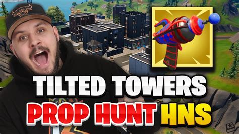 Tilted Towers Prop Hunt Hide And Seek I Fortnite Youtube