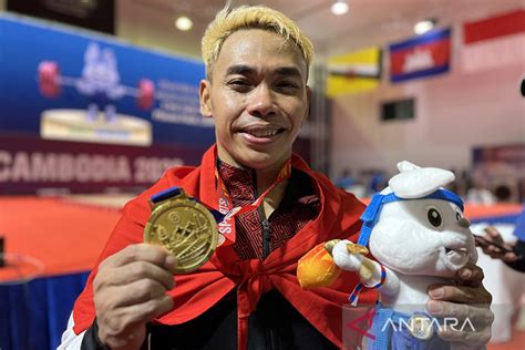 Eko Yuli Pecahkan Rekor Dan Bawa Pulang Emas Di SEA Games 2023 ANTARA