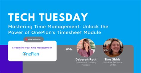 Mastering Time Management Unlock The Power Of OnePlan S Timesheet