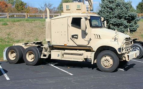 Armored Military Semi Truck